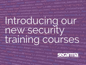 Blog: Introducing Our New Security Training Courses